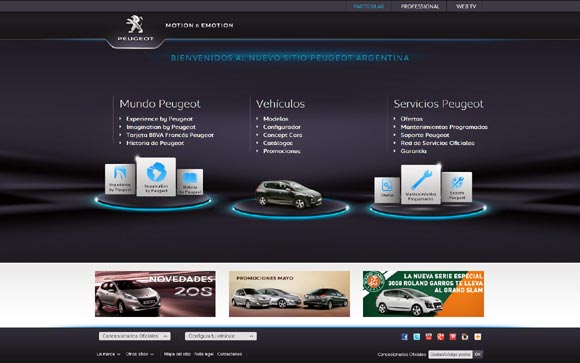 Peugeot Argentina Nueva Web